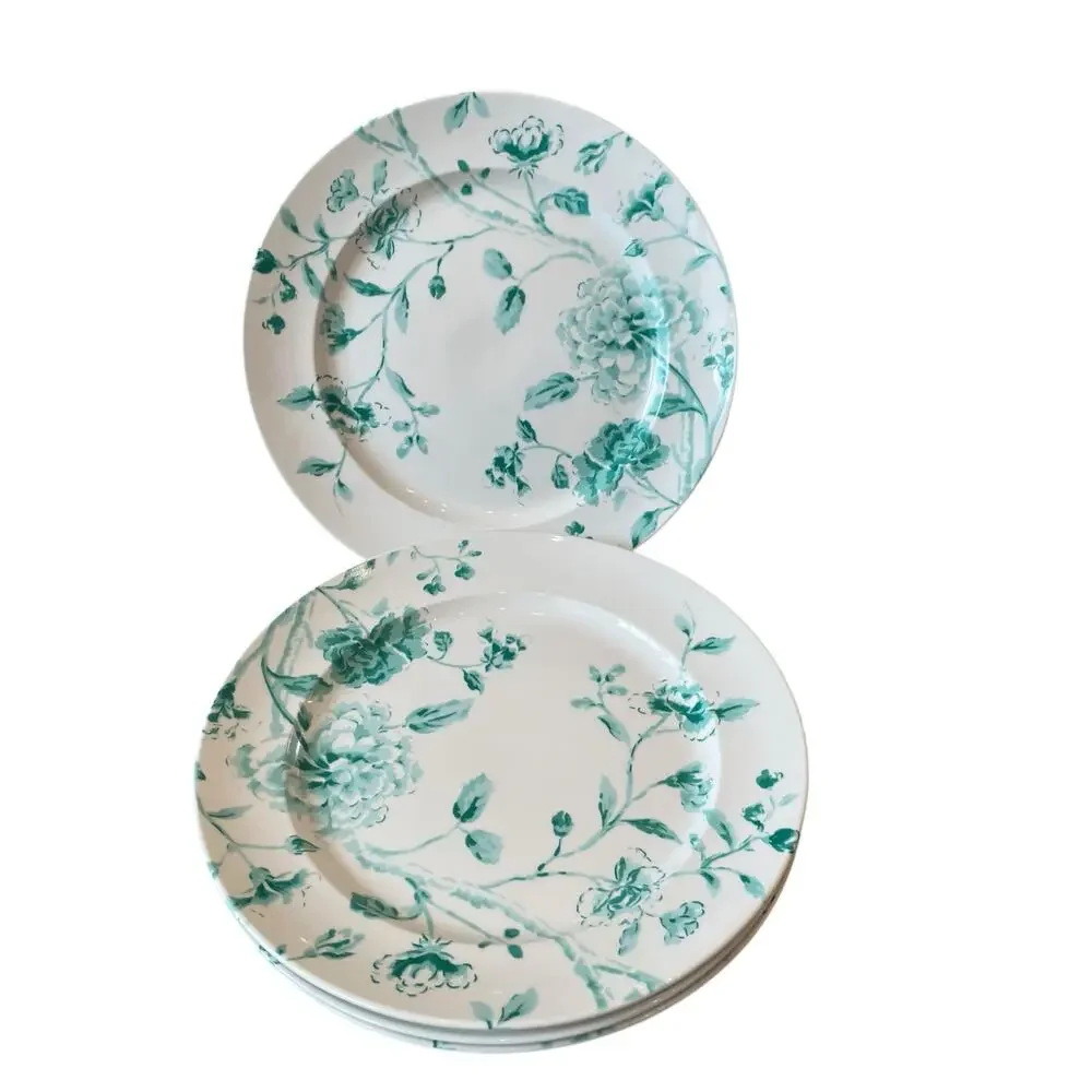 Martha Stewart Chinoserie Dinner Plates 10.5